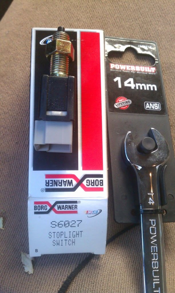 P10 How To(DIY) Replace brake pedal switch (stop light switch